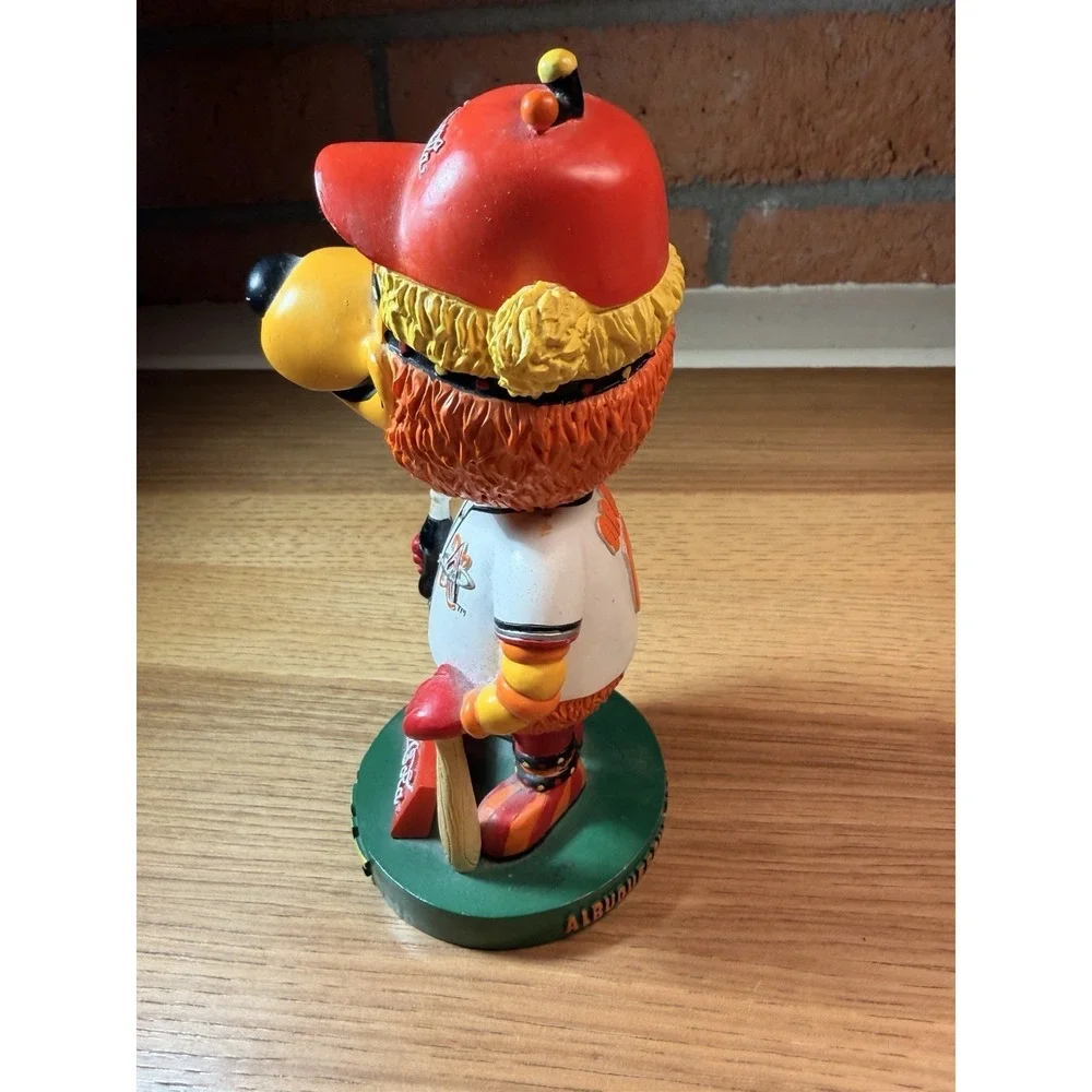 Vintage NIB Albuquerque Isotopes Bobblehead Orbit Coca Cola